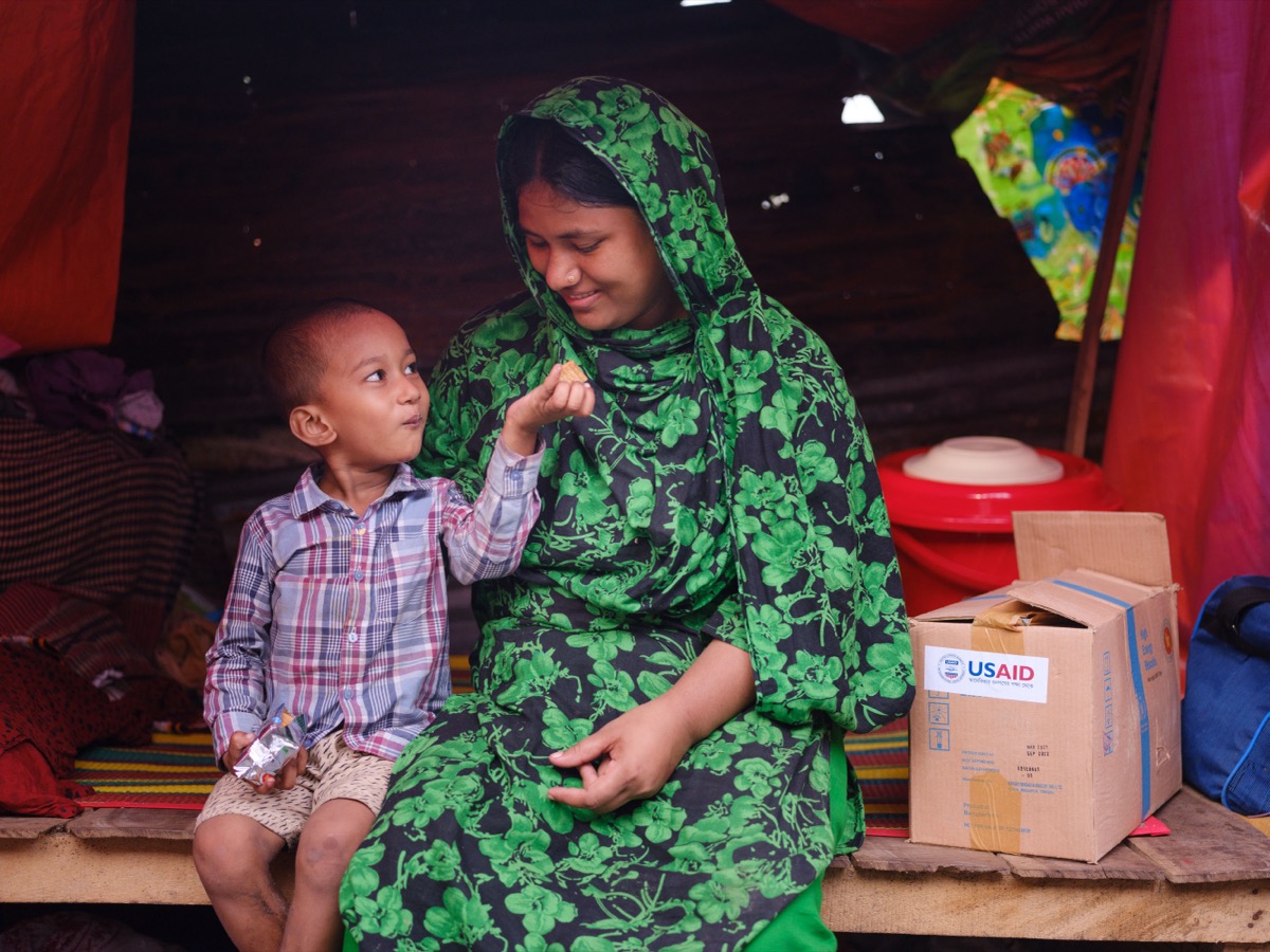 USAID urban food assistance distribution